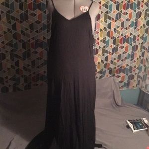 Boho Me Beach Cover up Black dress 1X/2X